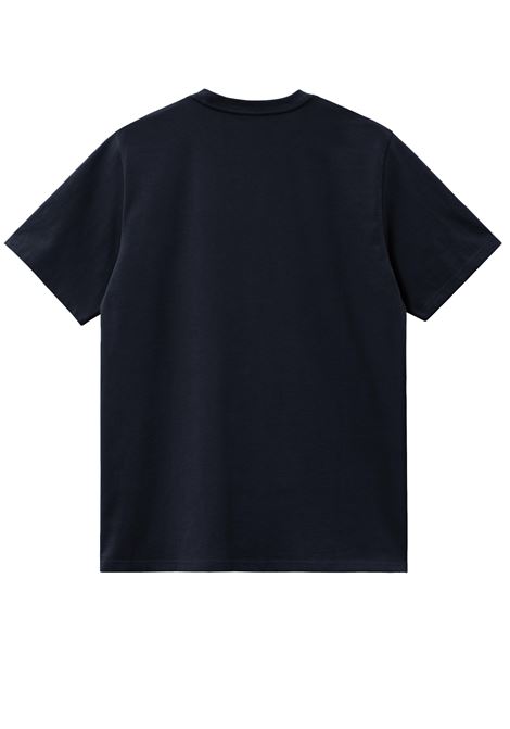 t-shirt pocket uomo navy CARHARTT WIP | I0304341C.XX